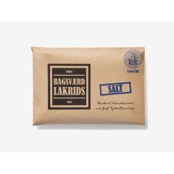 Bagsvrd Lakridsplade kuvert m/ logo 