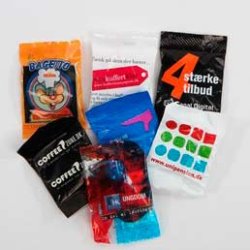 Sm slikposer med logotryk